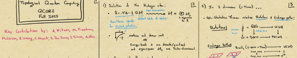 topological quantum computing